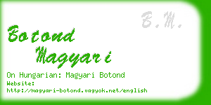 botond magyari business card